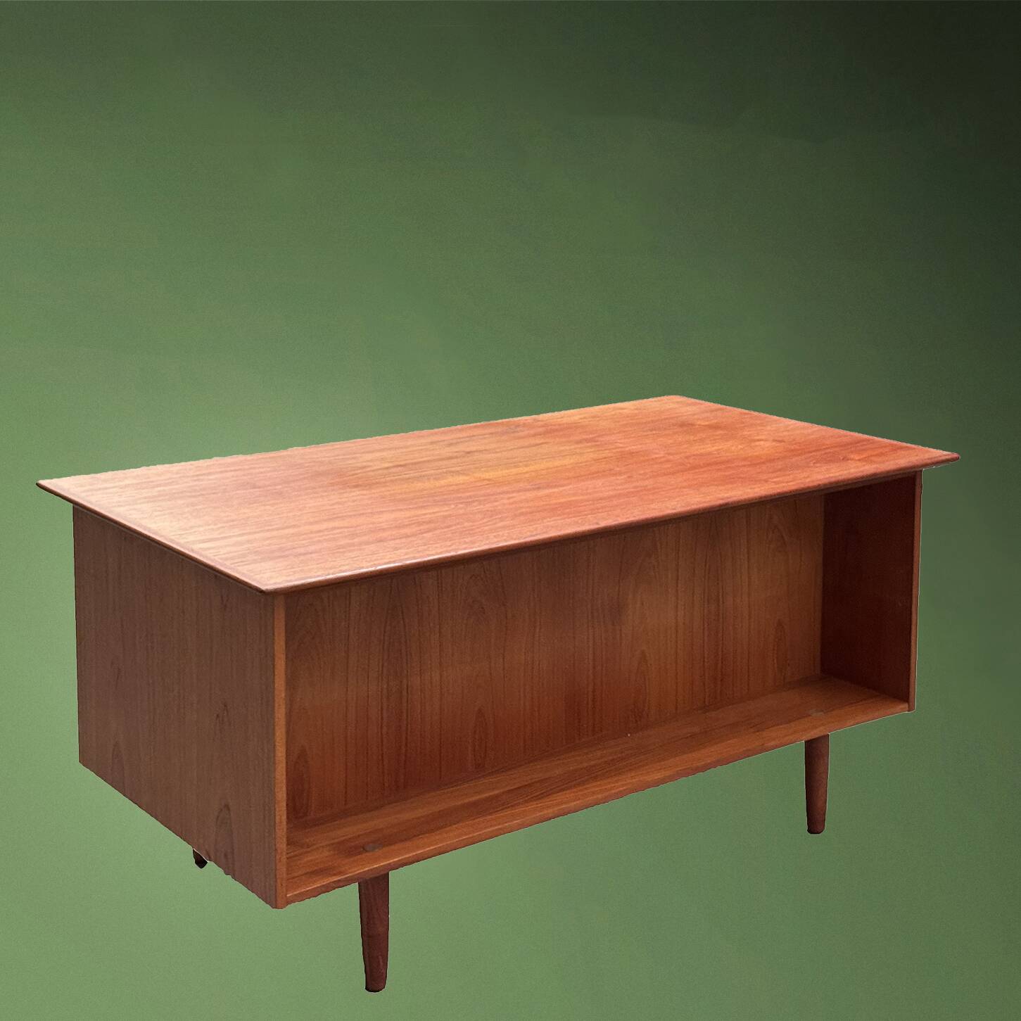 Bureau scandinave vintage en teck