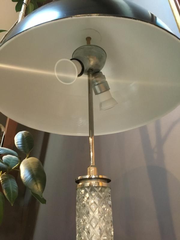 Lampadaire en cristal création 1960