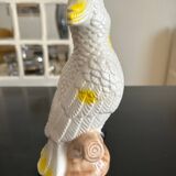 Vintage ceramic parrot