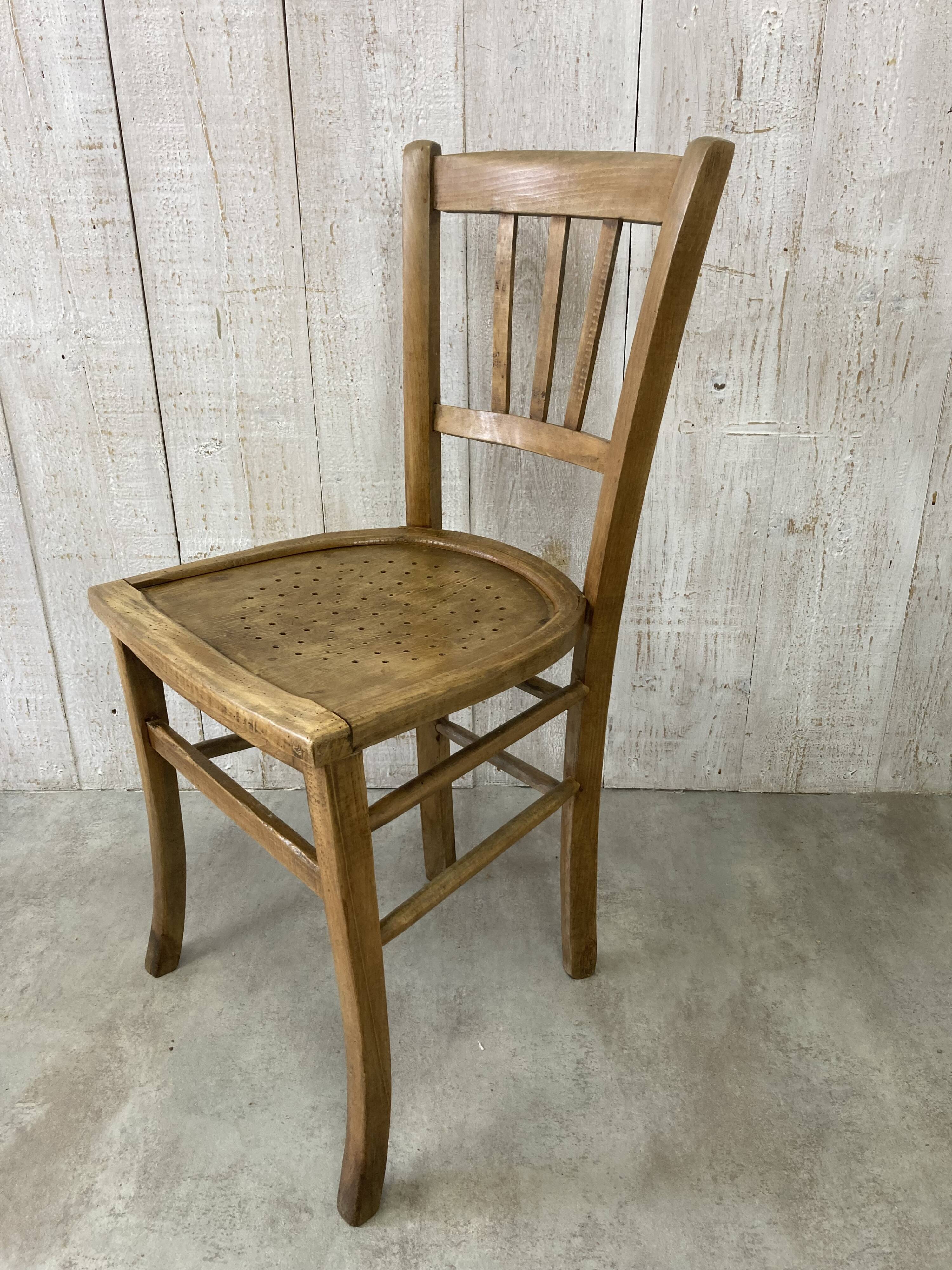 Set of 4 mismatched bistro chairs (Luterna...)