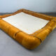 Nubuck leather amphibious sofa by Alessandro Becchi for Giovannetti,