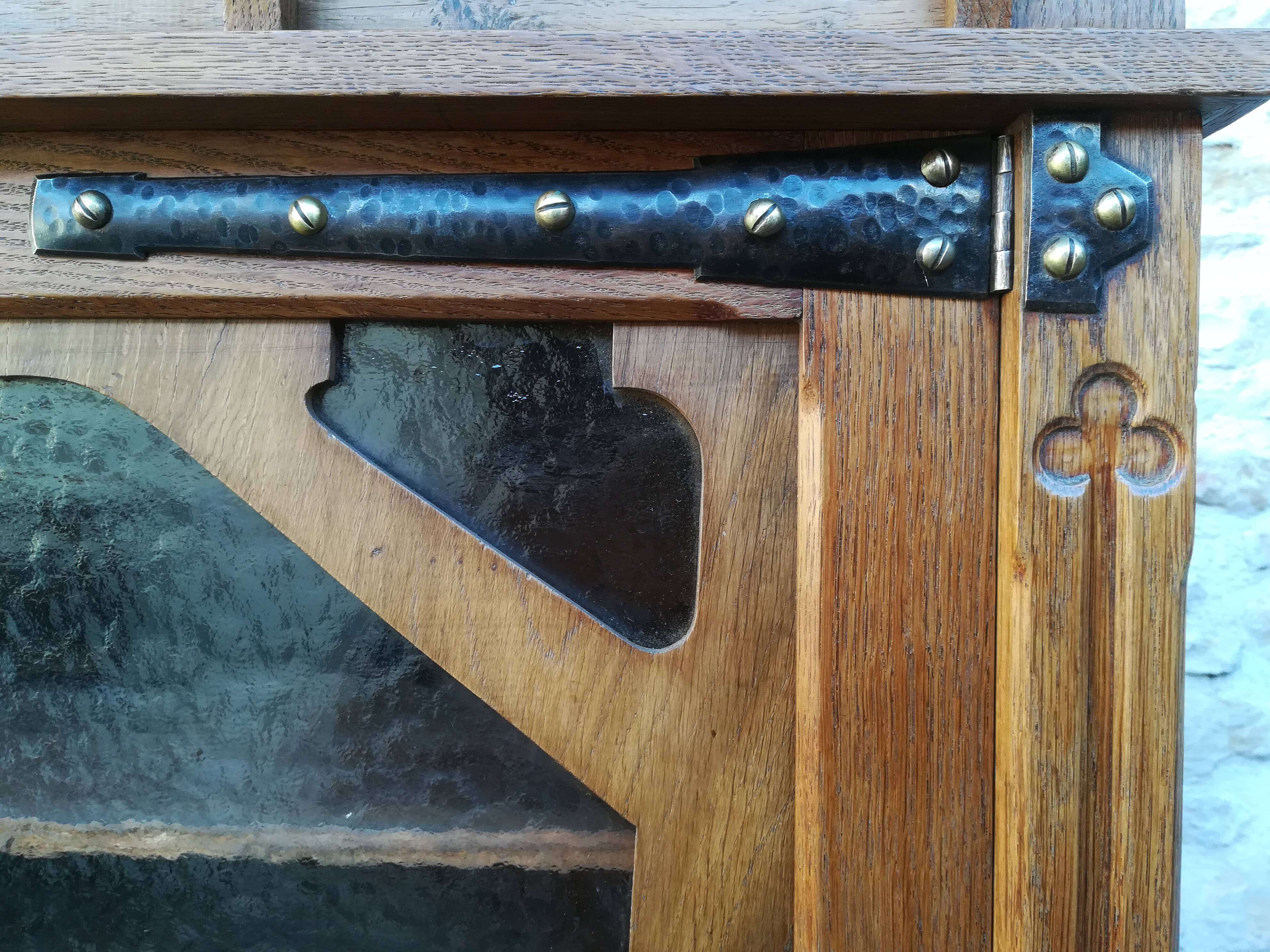 Asymetric art nouveau buffet