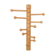 Vintage wooden wall coat holder