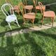 Set of 6 bistro chairs