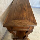 Walnut draper table