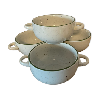 4 bowls Sampson Bridgwood / Studio Green