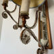 Vintage shabby chic wall lights