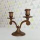 Vintage solid brass chandelier