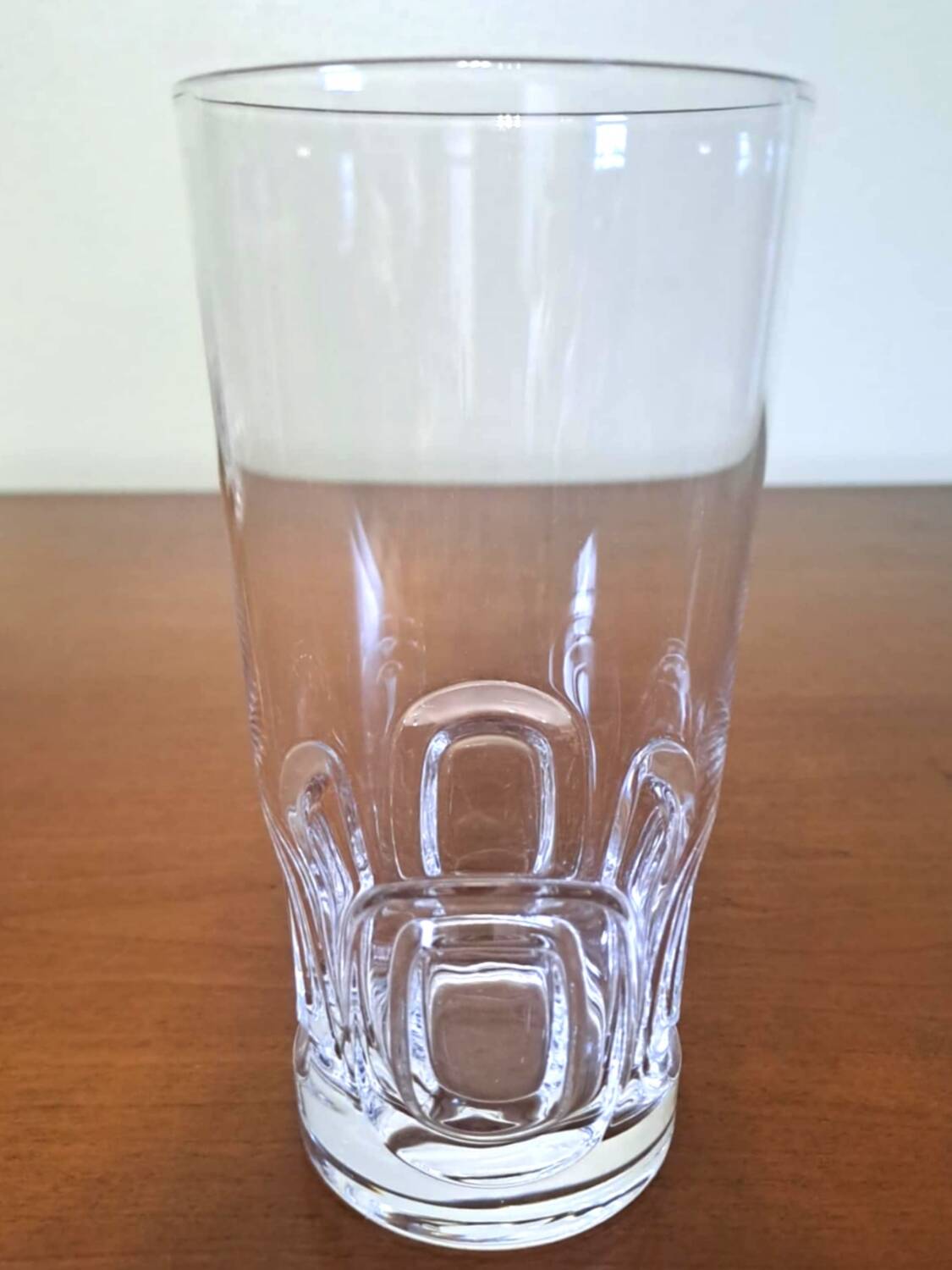 6 verres en cristal