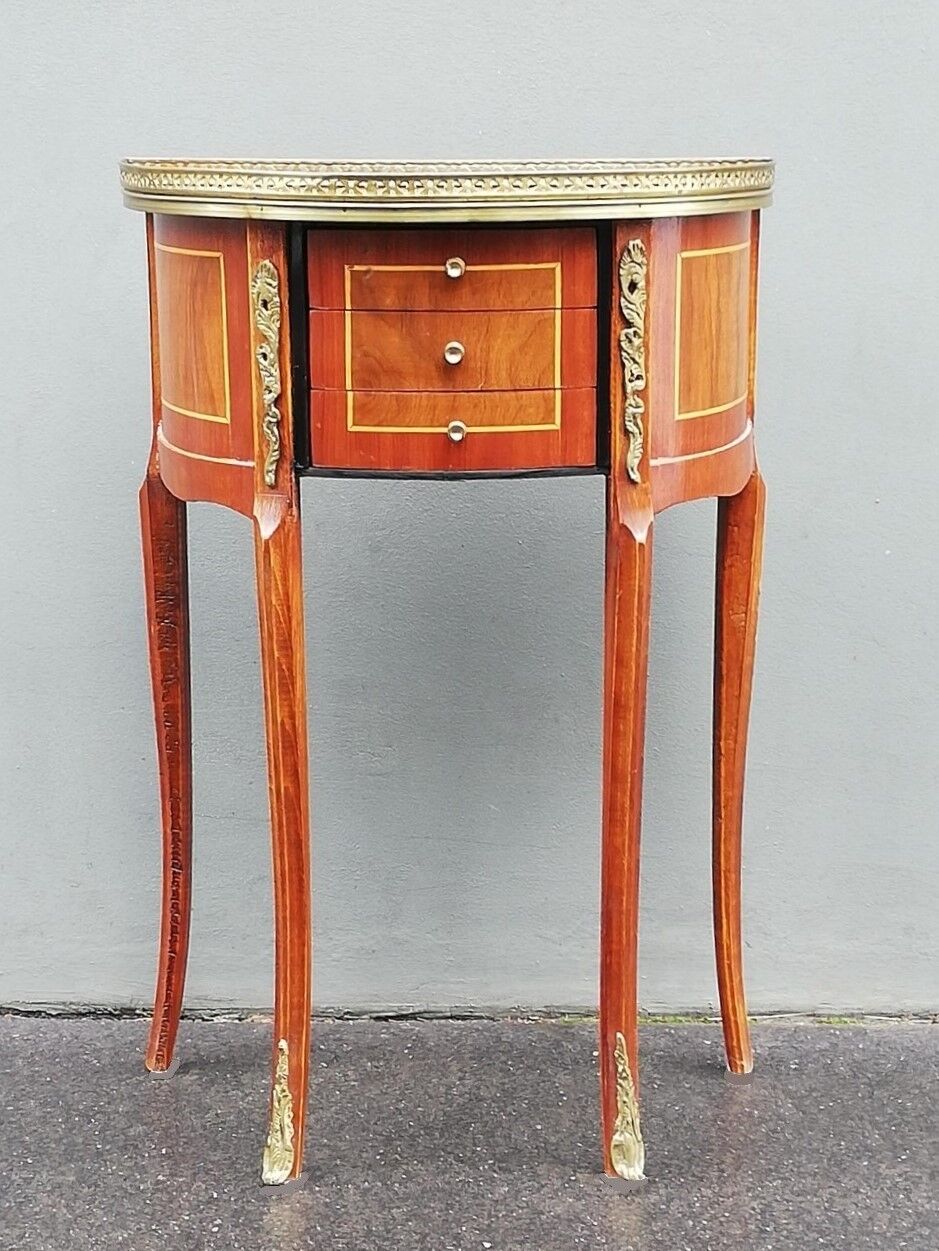 Neoclassical bedside table