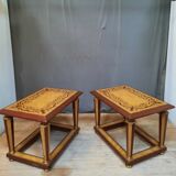 Pair of modern sofa tips