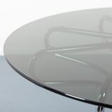 Sculptural Italian design table from the 1970s