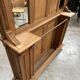 Entrance hall wardrobe in oak from the early 20th century.