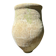 Ancient terracotta pottery jar from the 19th century