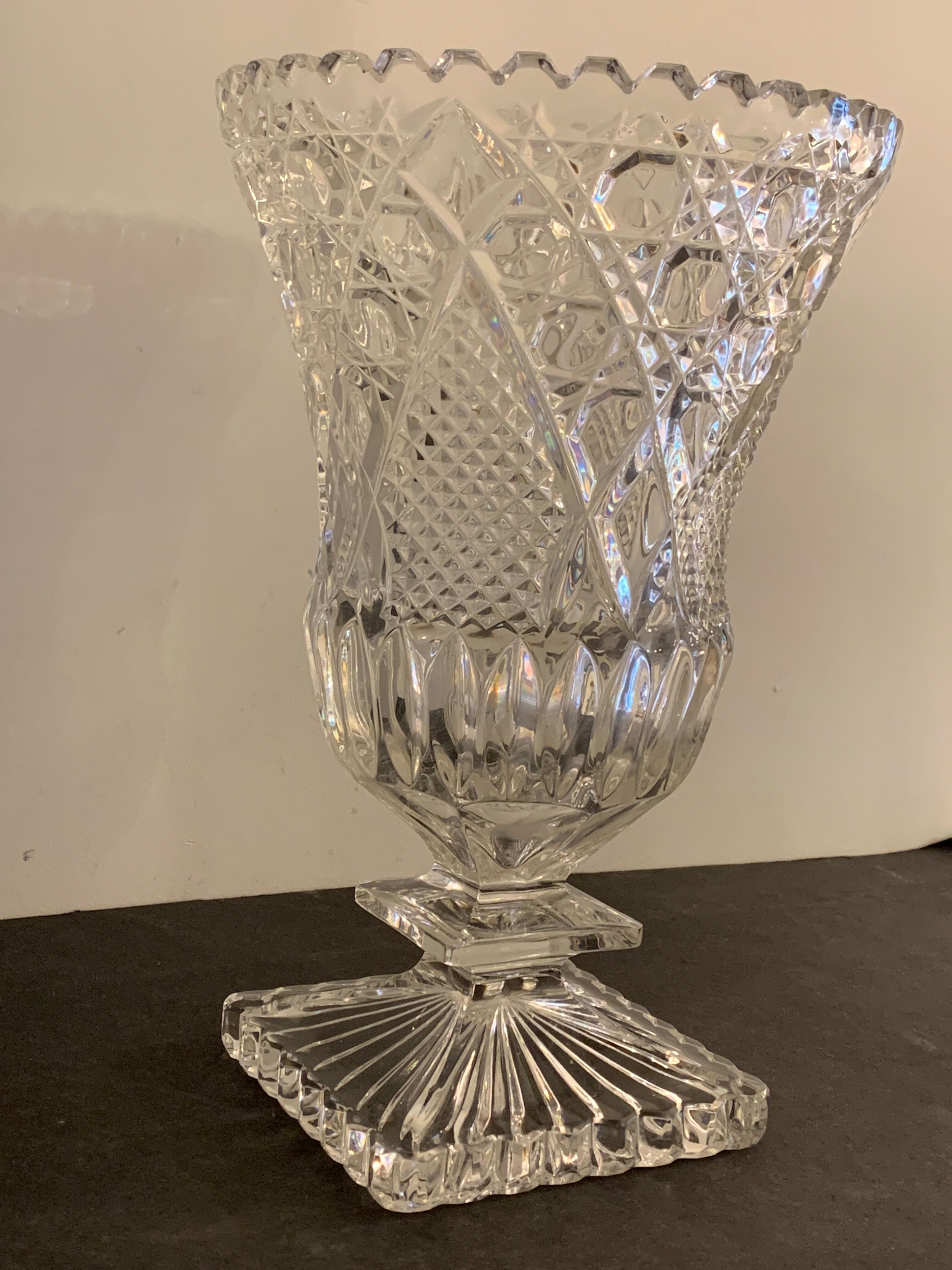 Crystal Medici Vase, height 27 cm