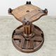 Antique oak Art Deco games table / card table