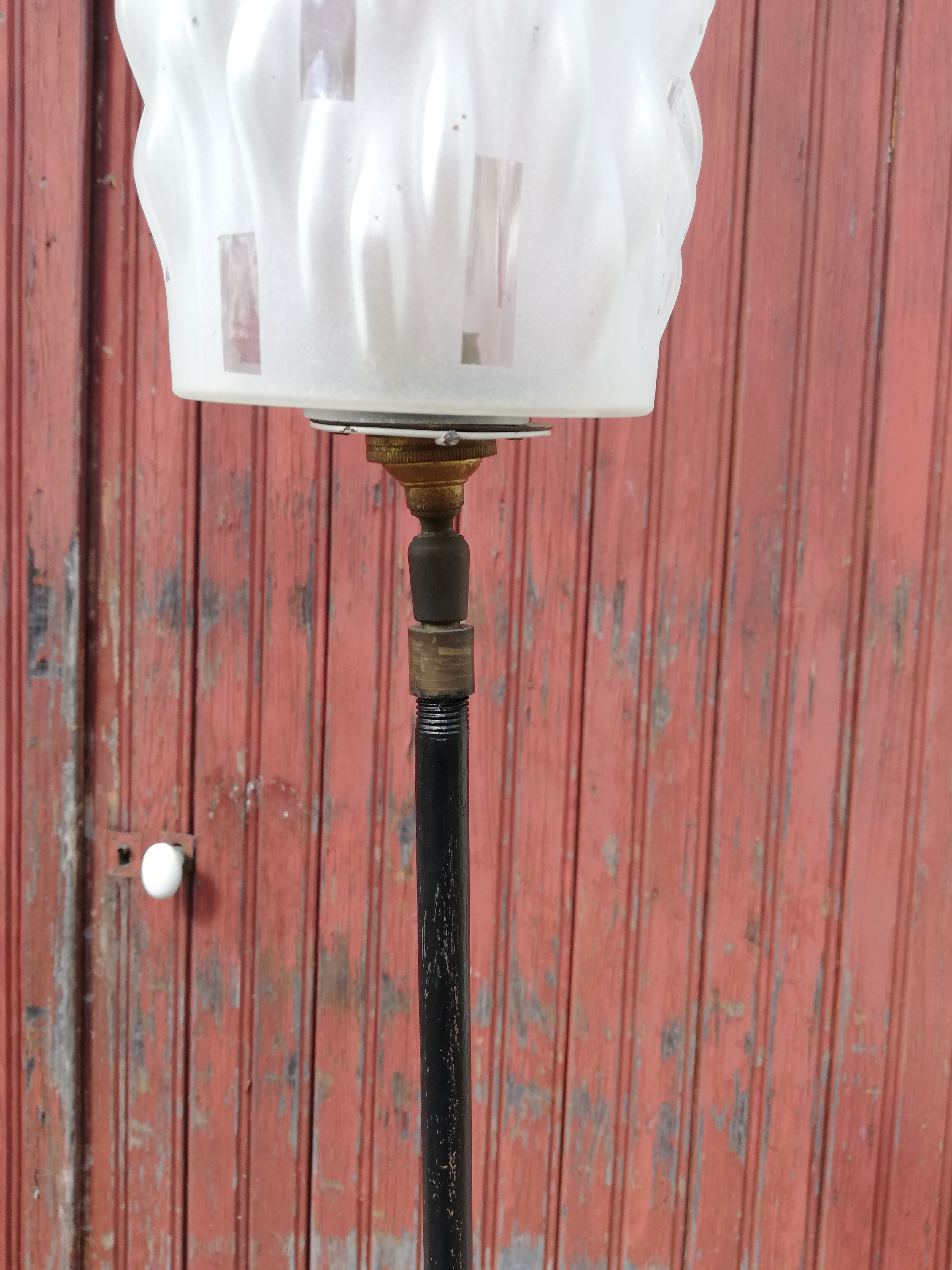 50s iron and tablet lamppost