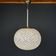 Large swirling Murano glass pendant lamp from Vetri Murano, Italy, 1970s.