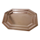 Silver metal tray 41 cm x 28 cm