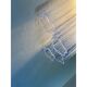 Contemporary Light-Blue “Tronchi”Murano Glass Wall Sconces in Venini Style - a Pair