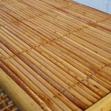 Rattan bedside table 1960