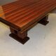 Art deco period dining table