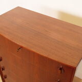Vintage chest of drawers | 6 drawers | 120 cm | Teak | Henning Kjaernulf