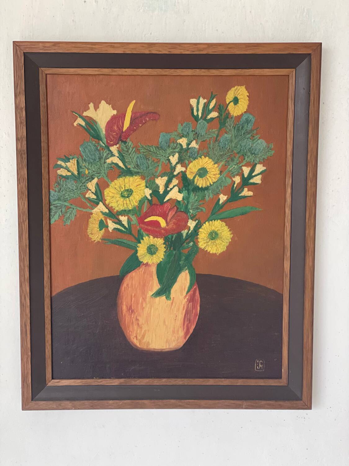 Painting signed Joop Smits