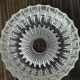 Pressed glass bowl year 70