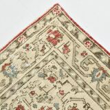Red & Beige Oriental Vintage Rug 130x257Cm SK 22857