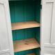 Antique Parisian panelled wardrobe from 1940.