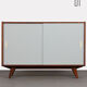 Vintage dark oak chest of drawers by Jiri Jiroutek, model U-452, 1960