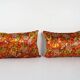 Lot de 2 housses de coussin turque vintage 61x41 cm