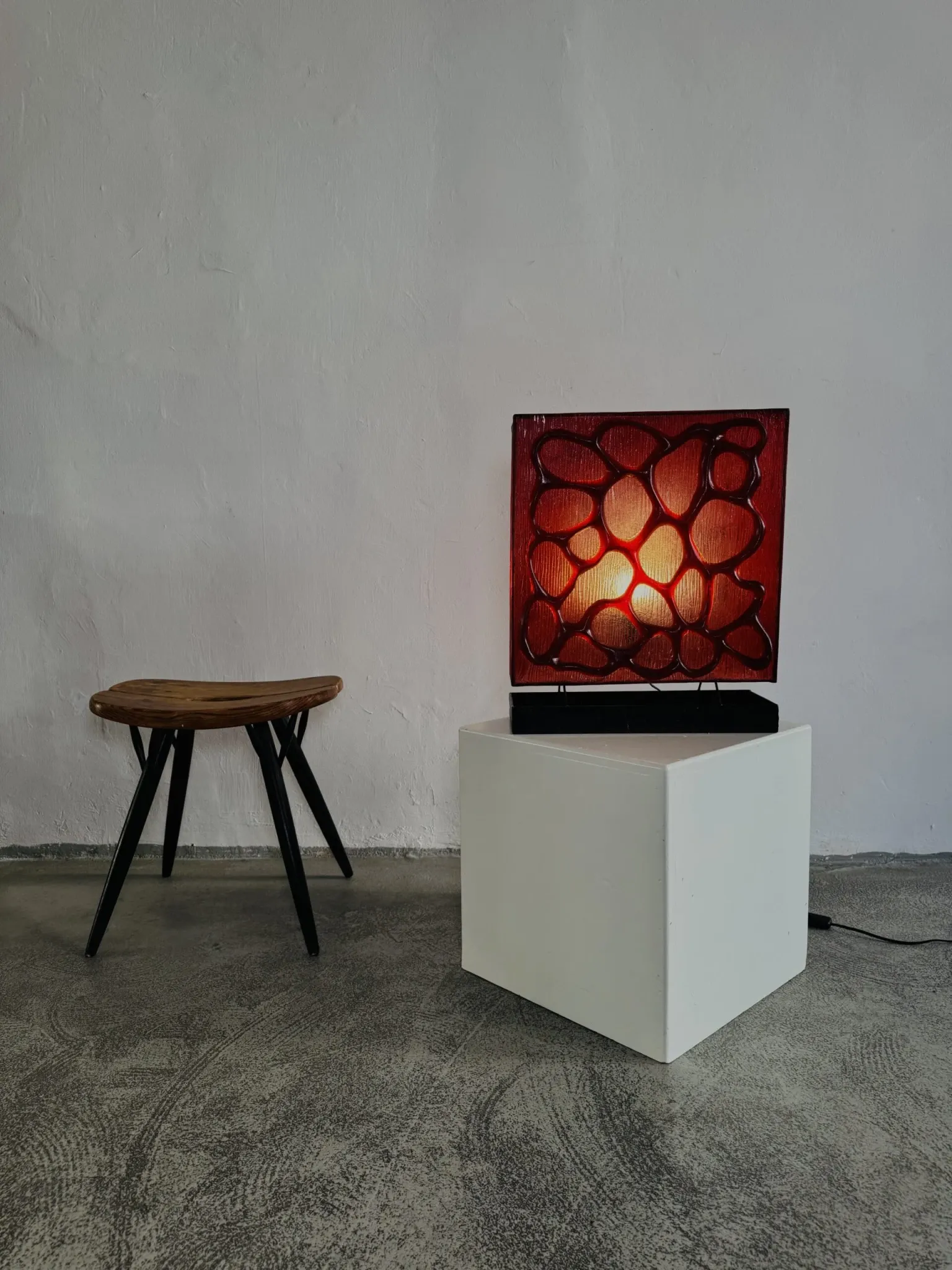 Synthetic Table Lamp By Unknown Designer, Ca 1960S/1970S