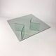 Table Basse Postmoderne en Verre, 1980s
