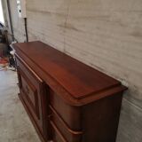 Charles Dudouyt oak art deco sideboard buffet 1940