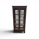 19th Century Pine Display Cabinet