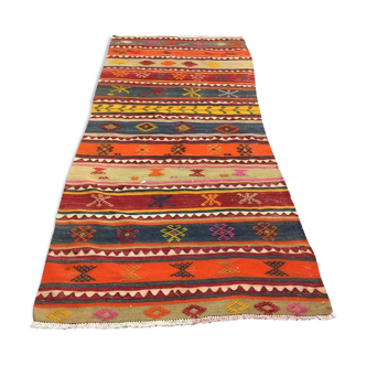 Turkish kilim runner 202x90 cm