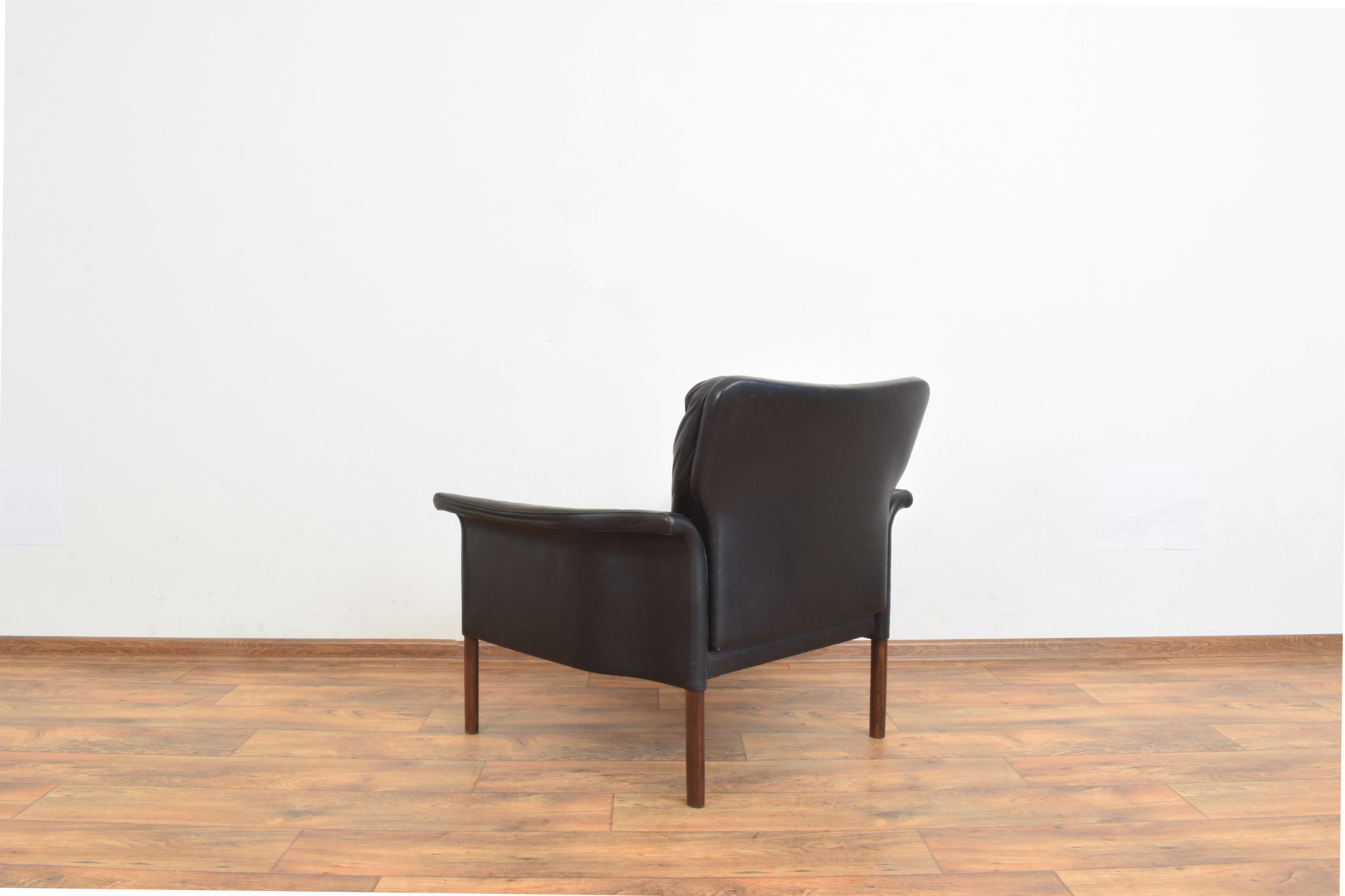 Danish Teak & Leather Armchair