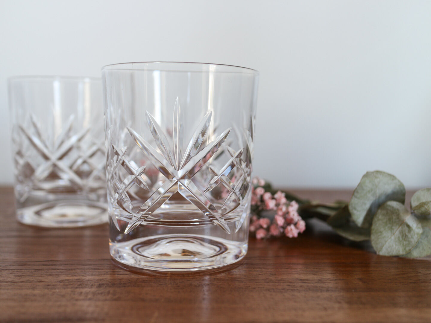 Whisky glasses in Cristal de Paris
