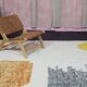 Traditional handmade Moroccan Berber rug