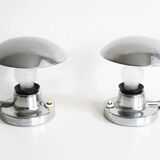 Pair of 1950's Modernist table lamps by Josef Hurka for Napako