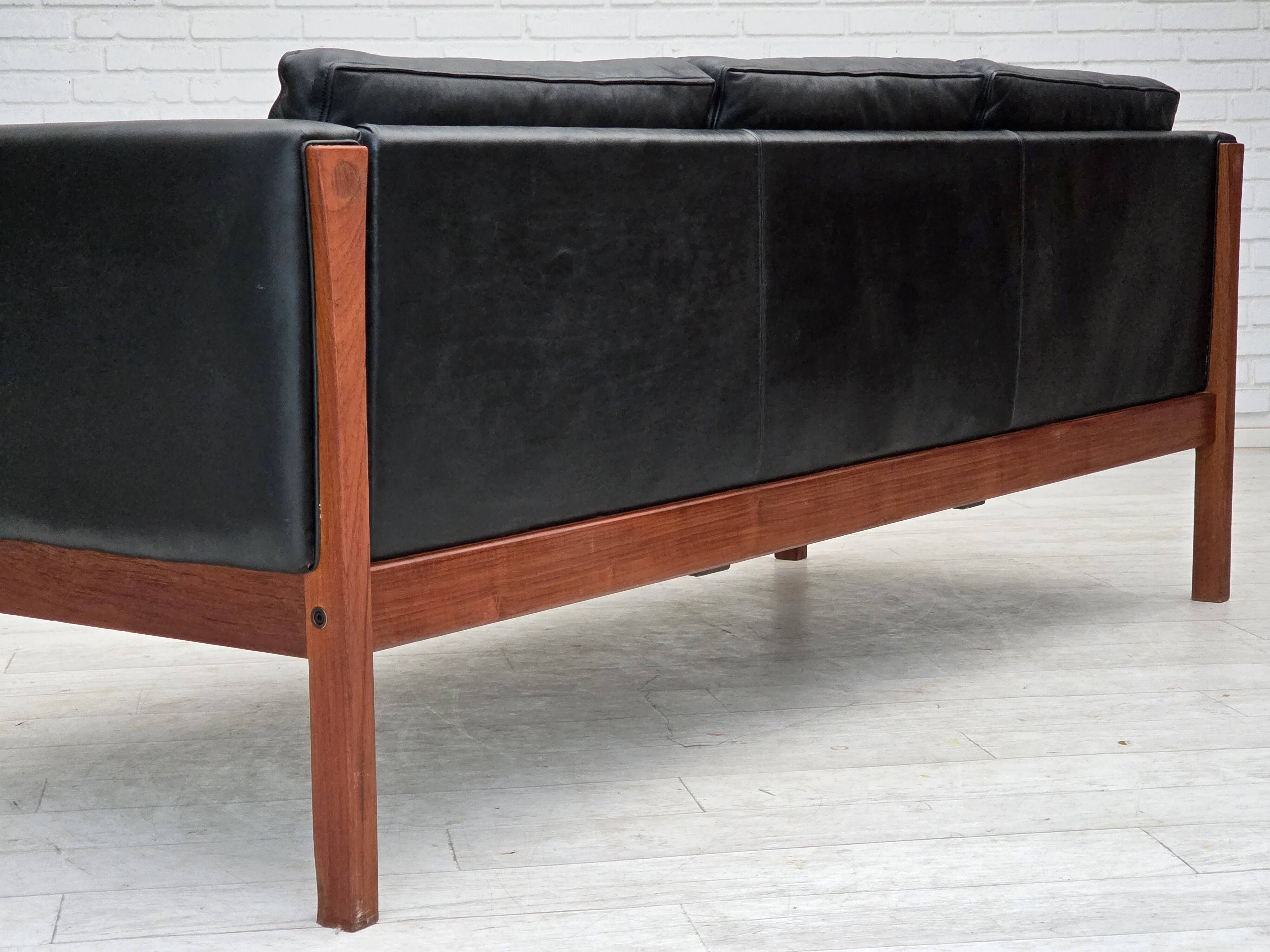1960s, Danish design by H.J.Wegner, 3 seater sofa model CH 163.