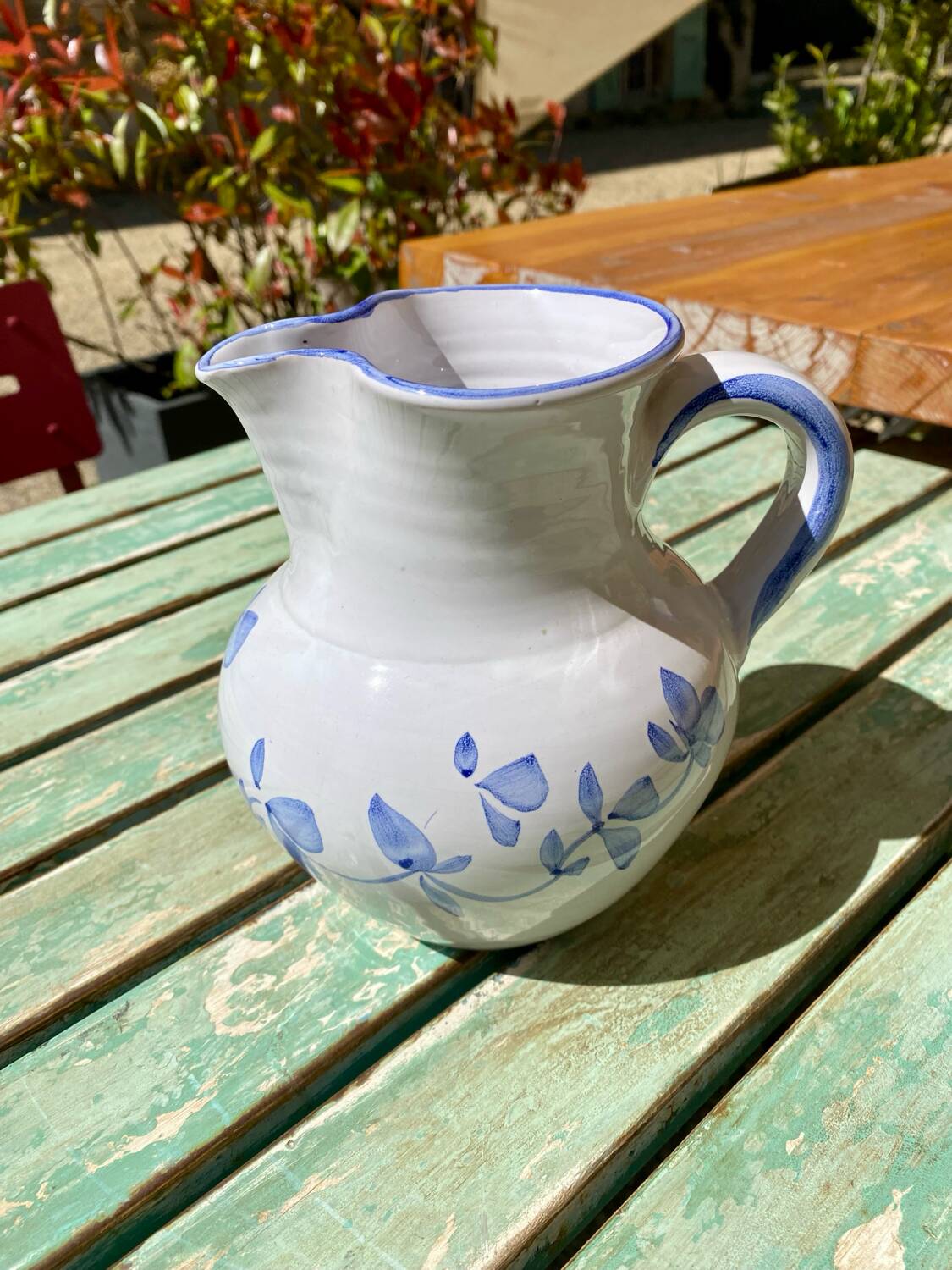 Vintage Var pottery carafe