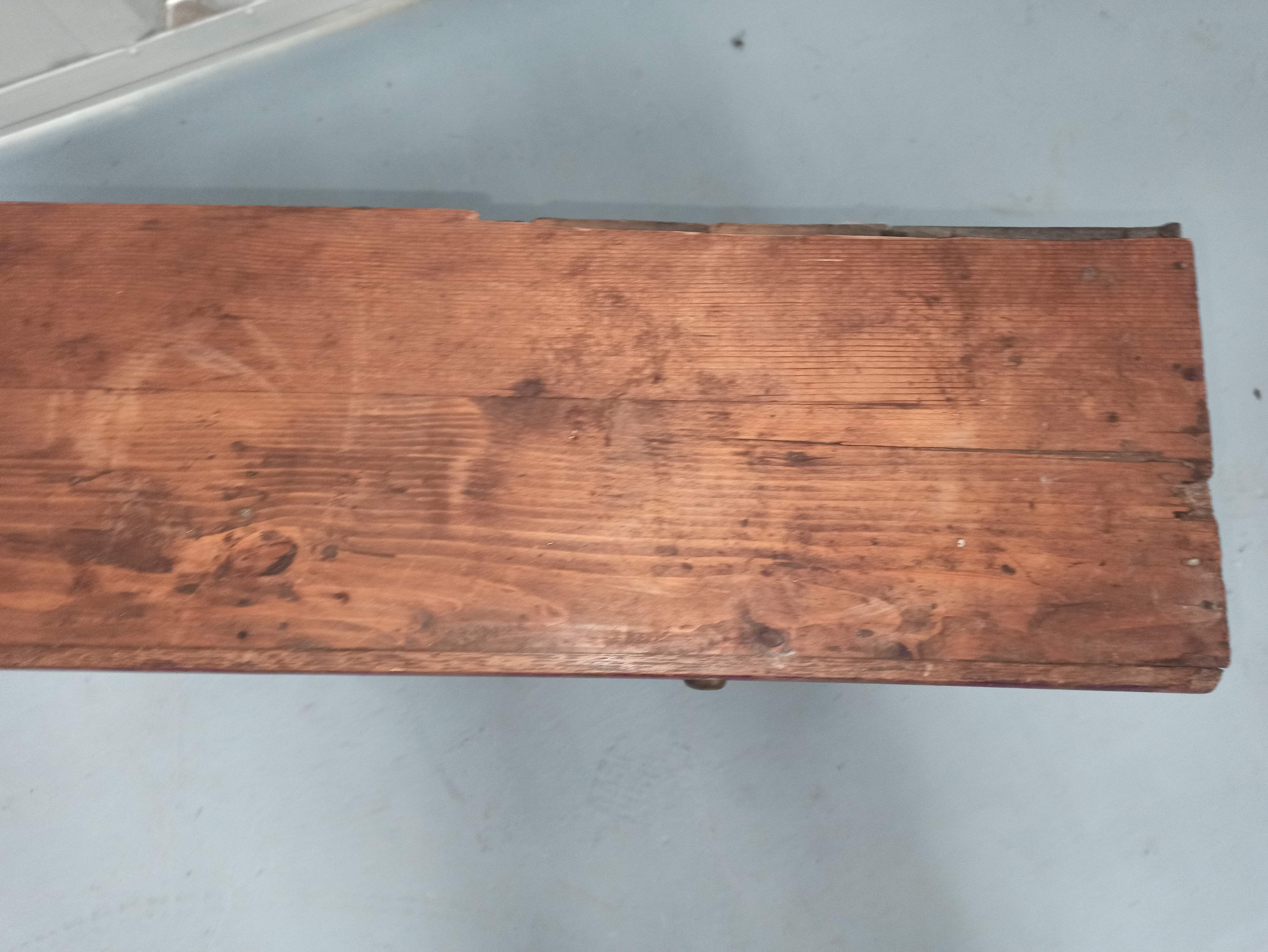 Hardware furniture wood multiple drawers old