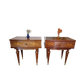 Pair of vintage Louis XVI style bedside tables.