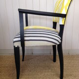 Pair of bridge armchairs