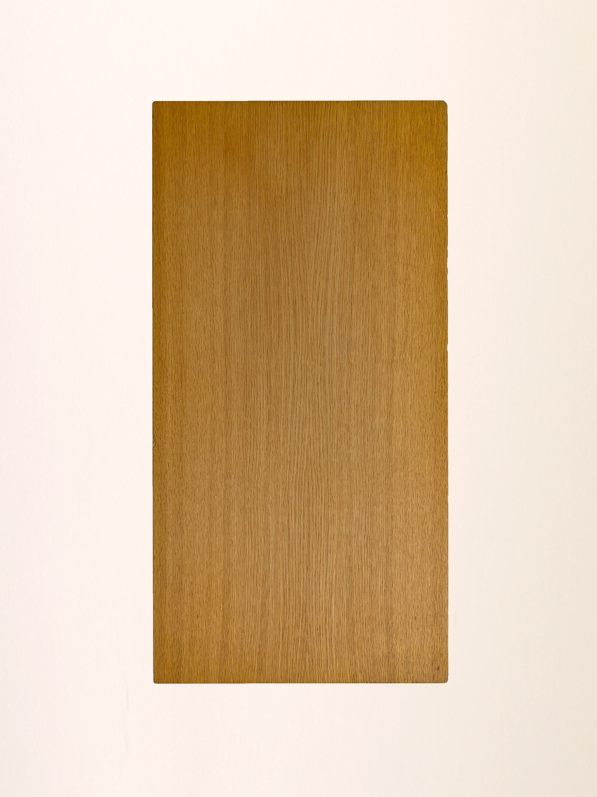 Scandinavian oak chest of drawers with two drawers