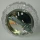 Round ceiling light glass chiseled 60s/70s never asked