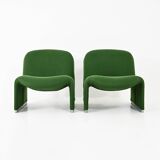 Pair of Alky Armchairs by Giancarlo Piretti for Anonima Castelli, 1970s